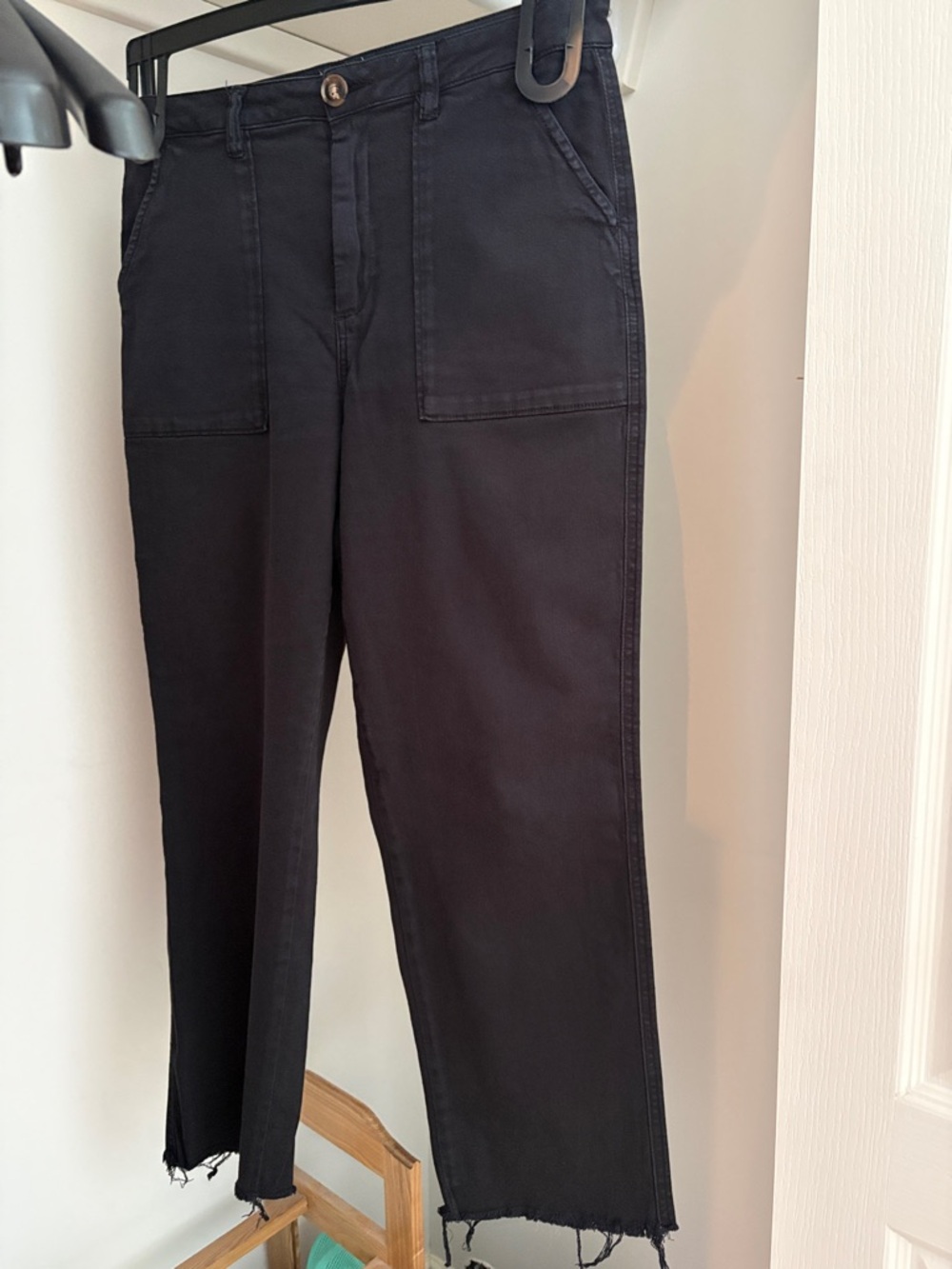 Buffalo David Bitton Black Straight-Leg Women’s Jeans